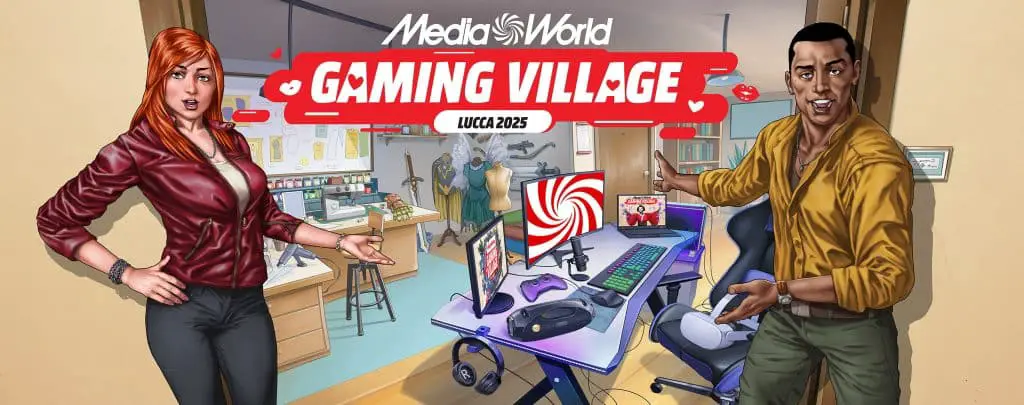 Cosa troverai nel nuovo MediaWorld Gaming Village al Lucca Comics & Games 2025? Gaming Village