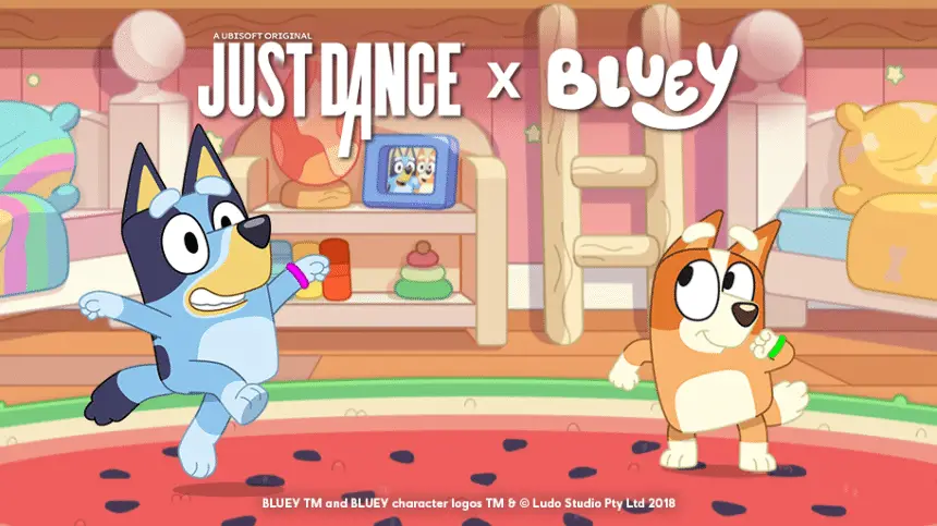 Just Dance 2026 Bluey