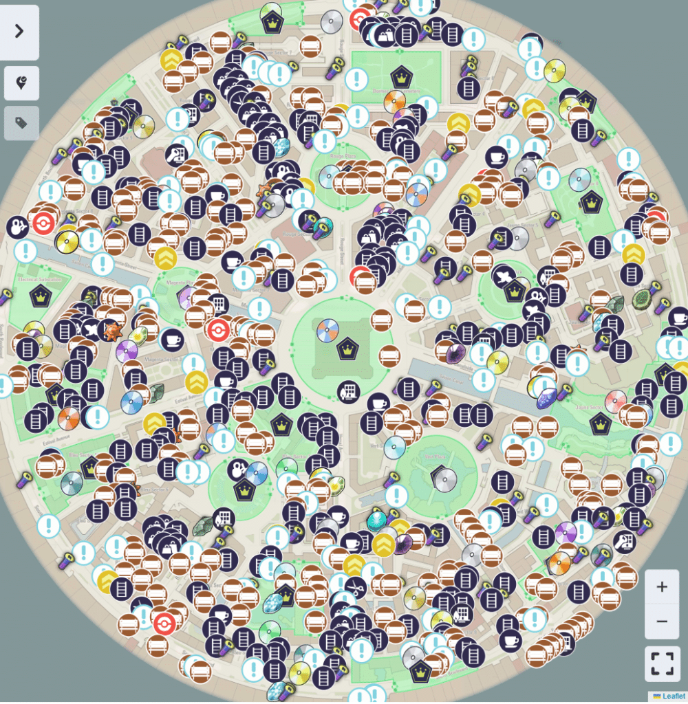 Leggende Pokémon: Z-A – Mappa interattiva completa di Luminopoli