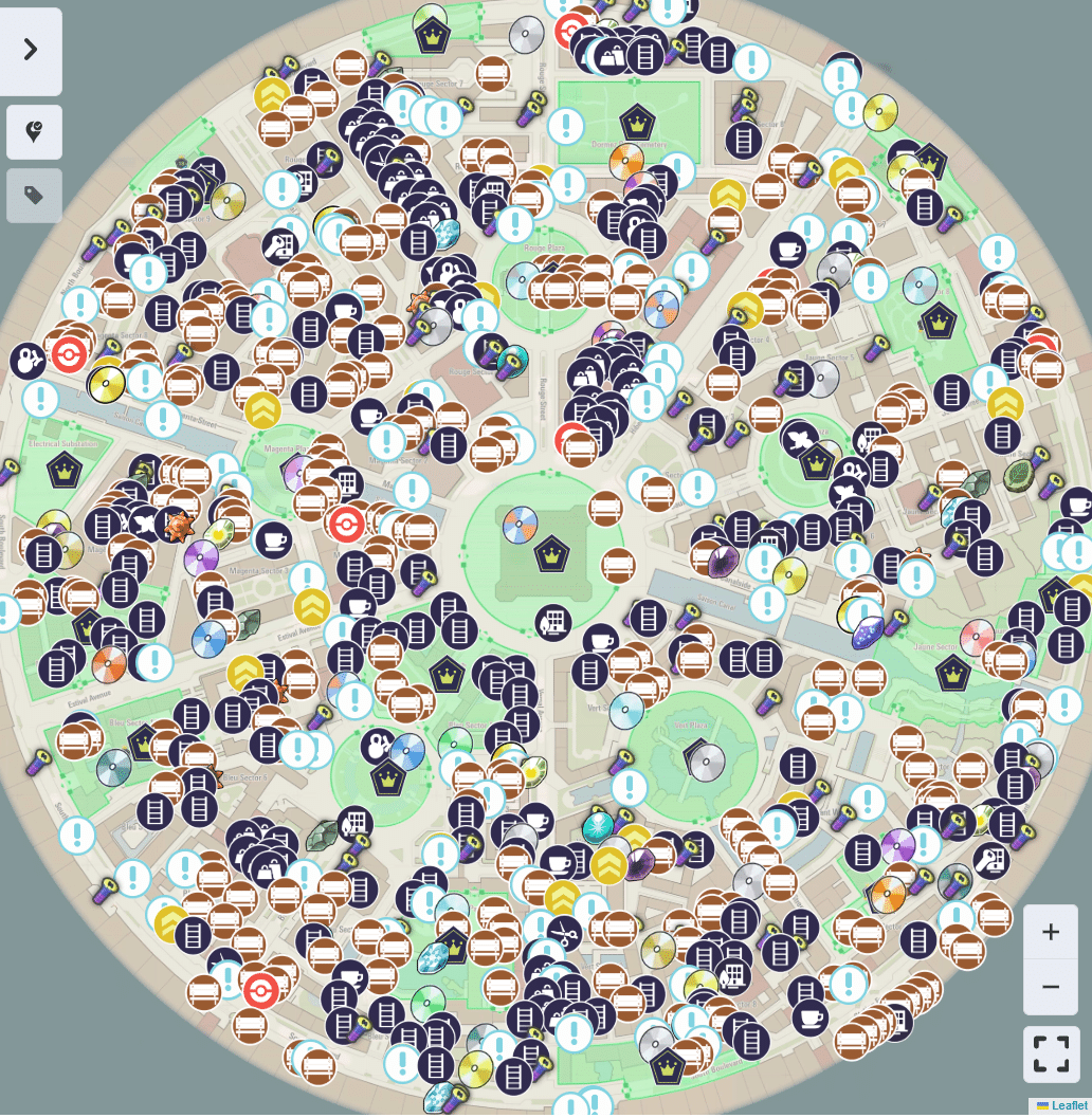 Leggende pokémon: z-a – mappa interattiva completa di luminopoli