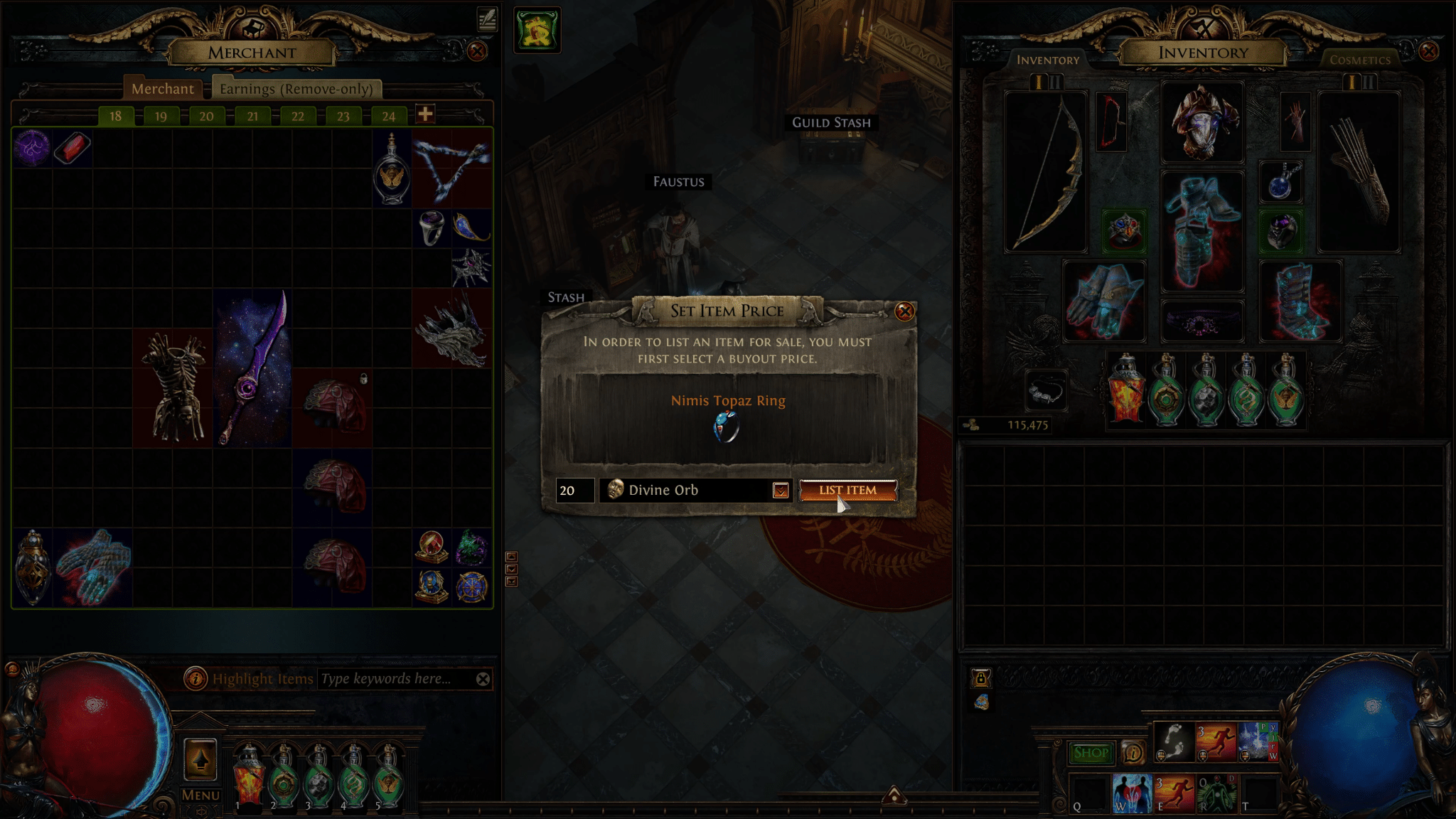 Path of exile keepers
