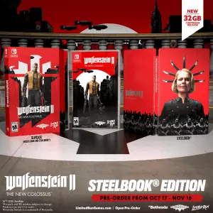 Wolfenstein II The New Colossus su Switch: quanto costa e cosa include