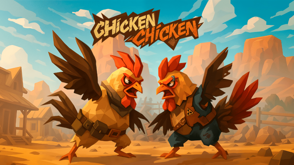Chicken chicken: la folle festa multiplayer con galline e razzi debutta con una demo gratuita su pc
