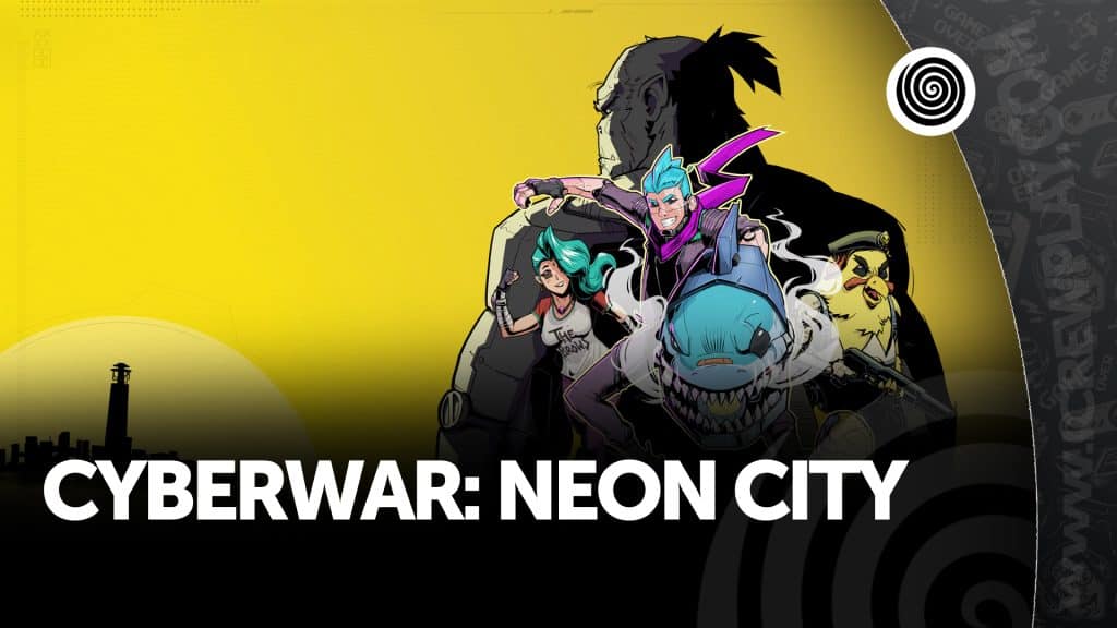 Cyberwar neon city