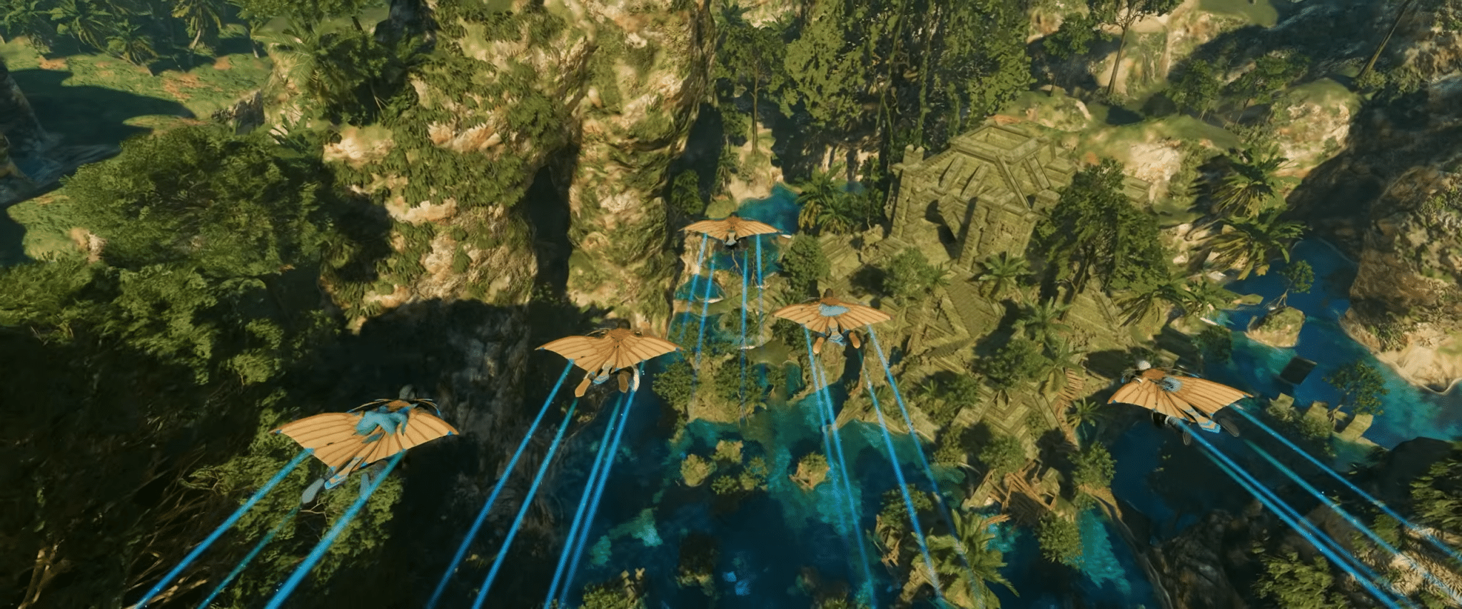 Enshrouded, scenario del survival fantasy su pc