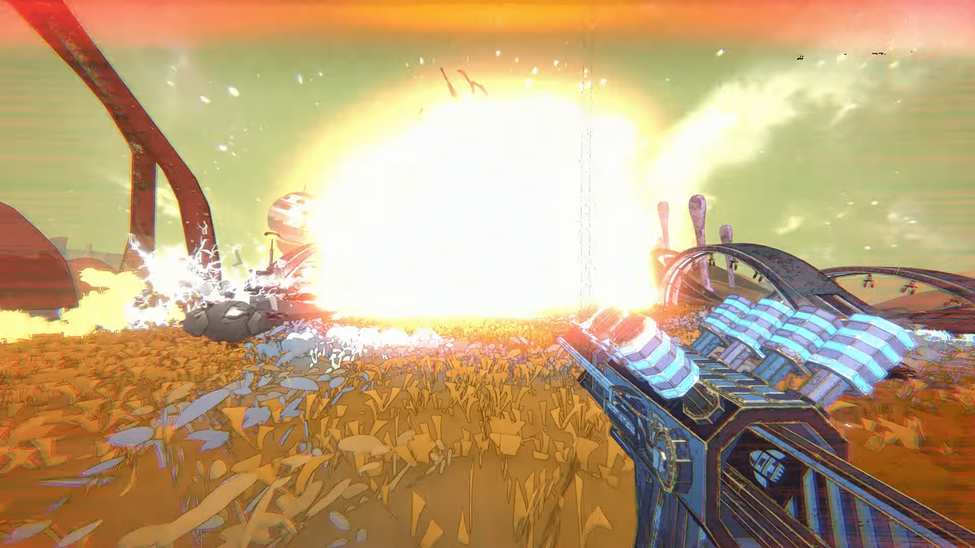 Mycopunk: uscita ps5 e 1. 0 il 20 ottobre, arriva su ps plus Mycopunk gameplay con robot e minaccia fungina