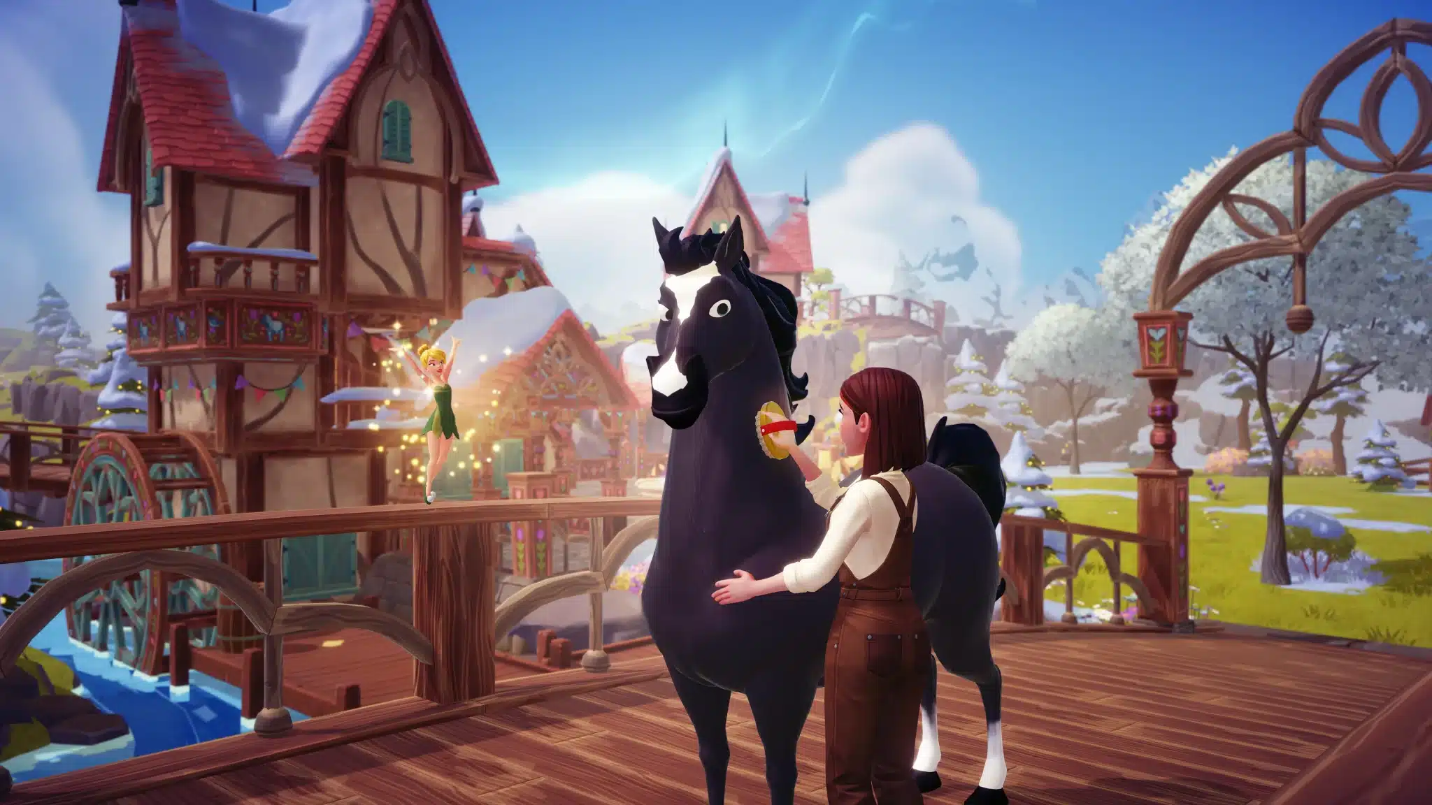Come funziona il trucco della recinzione per ottenere xp infiniti ai cavalli in disney dreamlight valley?