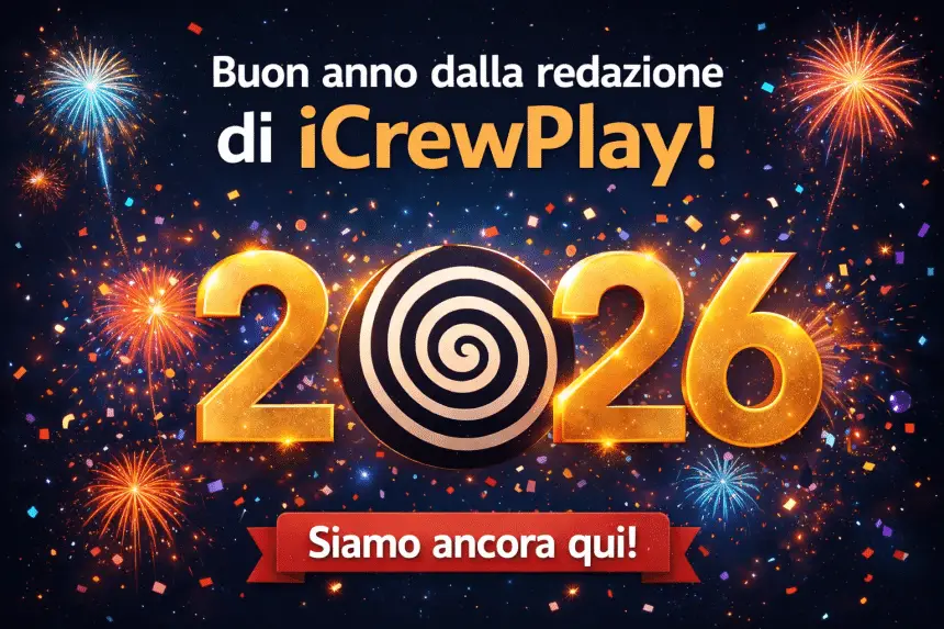 Auguri di buon anno dalla redazione di iCrewPlay