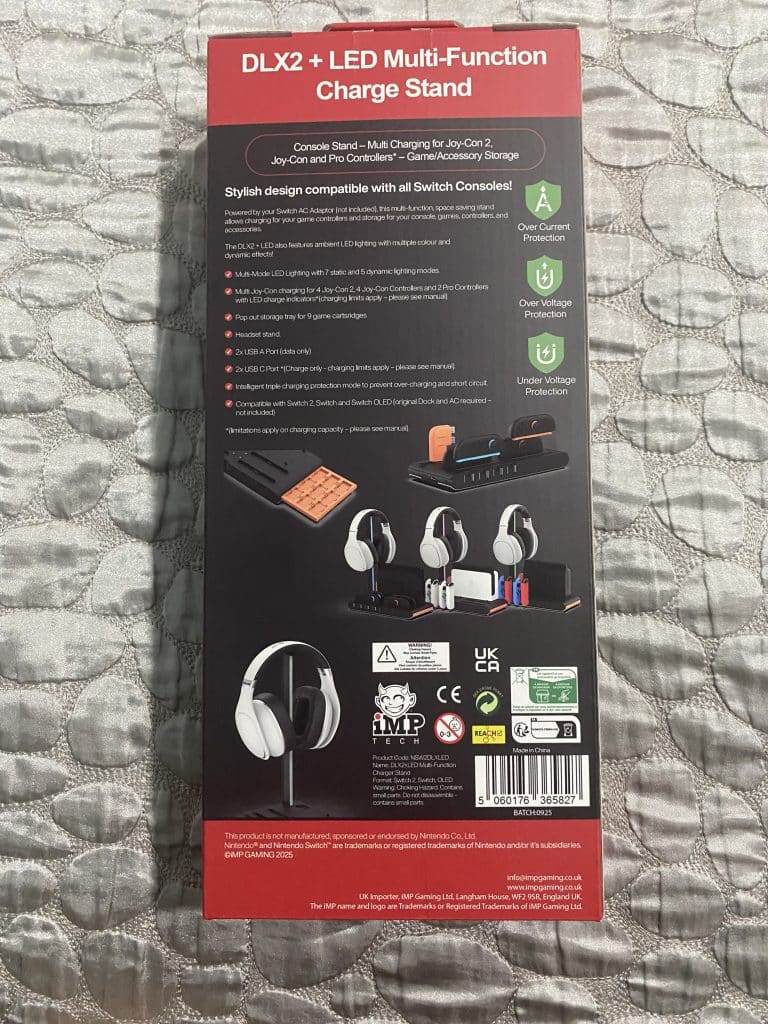 DLX2 + LED Multi-Function Charge Stand, recensione (Nintendo Switch e Switch 2)