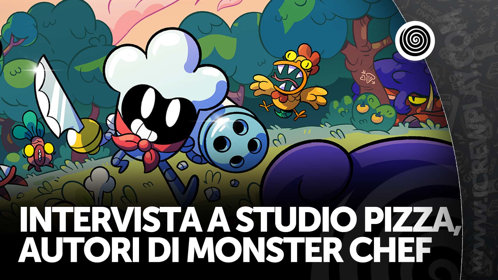 Intervista a studio pizza, autori di monster chef (milan games week 2025)