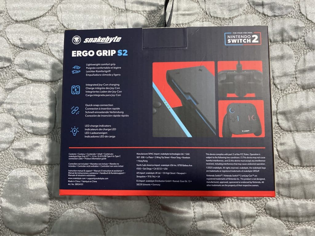 Accessori Snakebyte, recensione (Nintendo Switch 2)