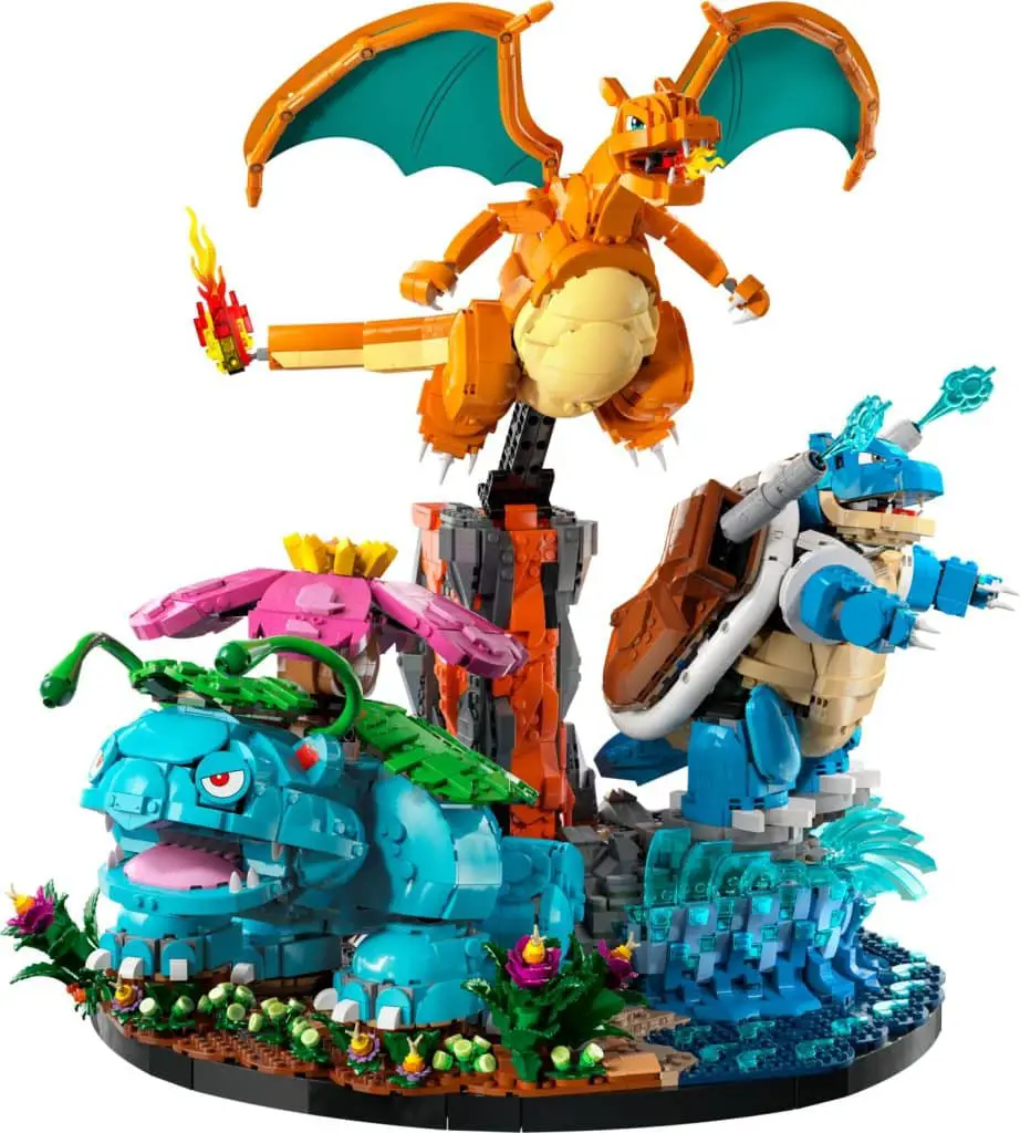 Riuscirai a catturarli e costruirli tutti? Arrivano i primi set LEGO Pokémon