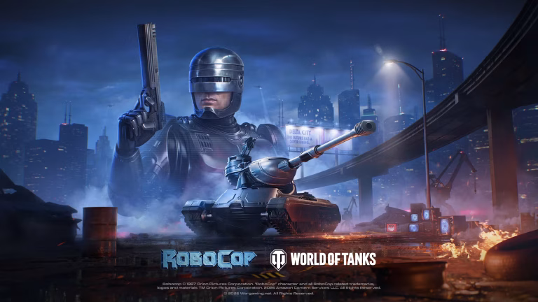 World of tanks con robocop, arriva un crossover iconico