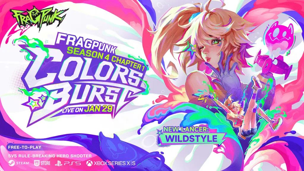 FragPunk lancia l'Anniversary Edition "Colors Burst"