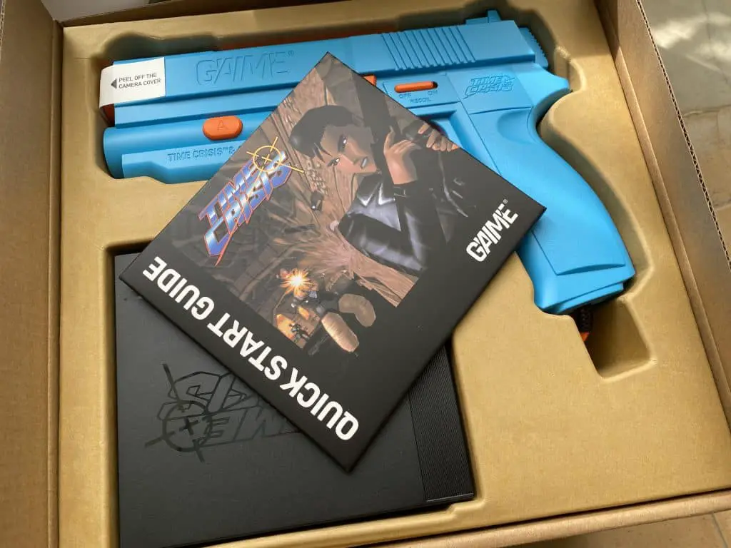 G'AIM'E TIME CRISIS Lightgun System, recensione