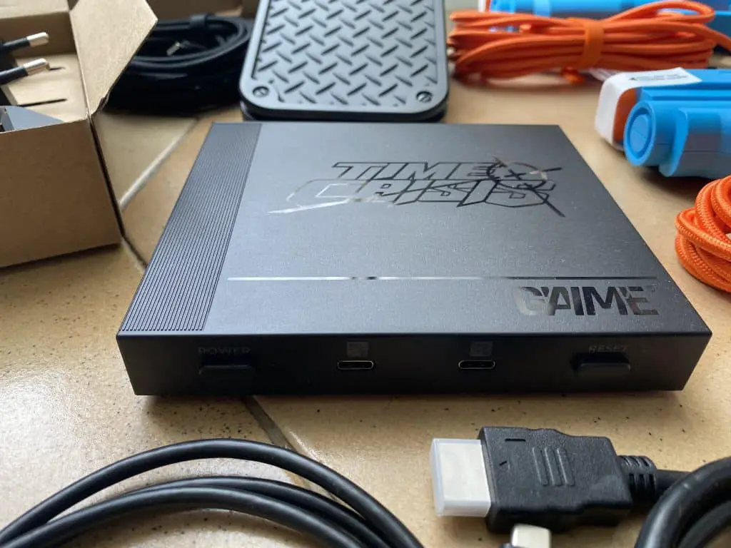 G'AIM'E TIME CRISIS Lightgun System, recensione