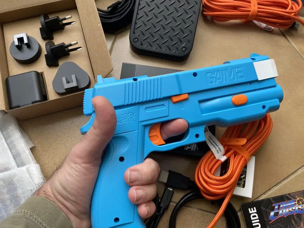 G'AIM'E TIME CRISIS Lightgun System, recensione