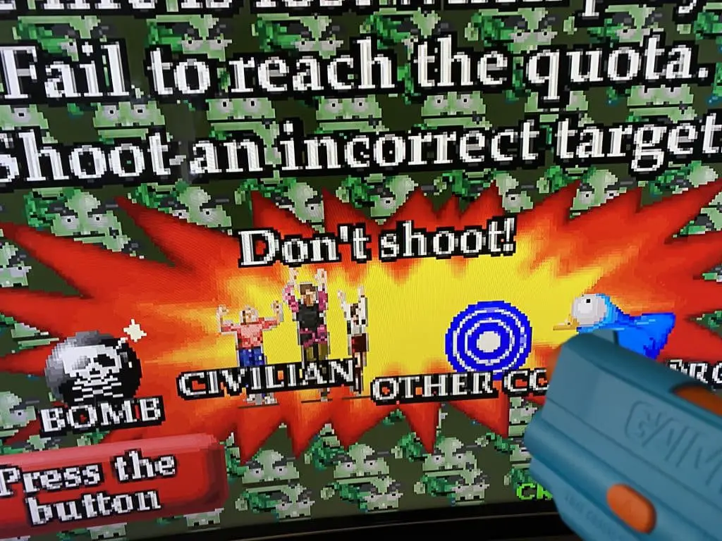 G'AIM'E TIME CRISIS Lightgun System, recensione