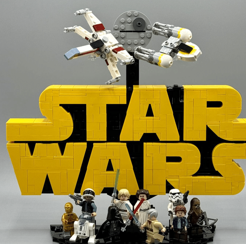LEGO Star Wars Logo il MOC da 150€ che batte l'originale