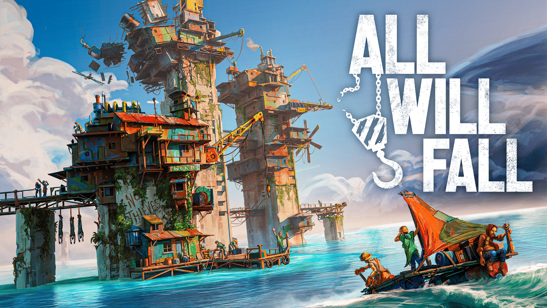 All will fall è disponibile su steam: il city builder post-apocalittico che sfida la fisica
