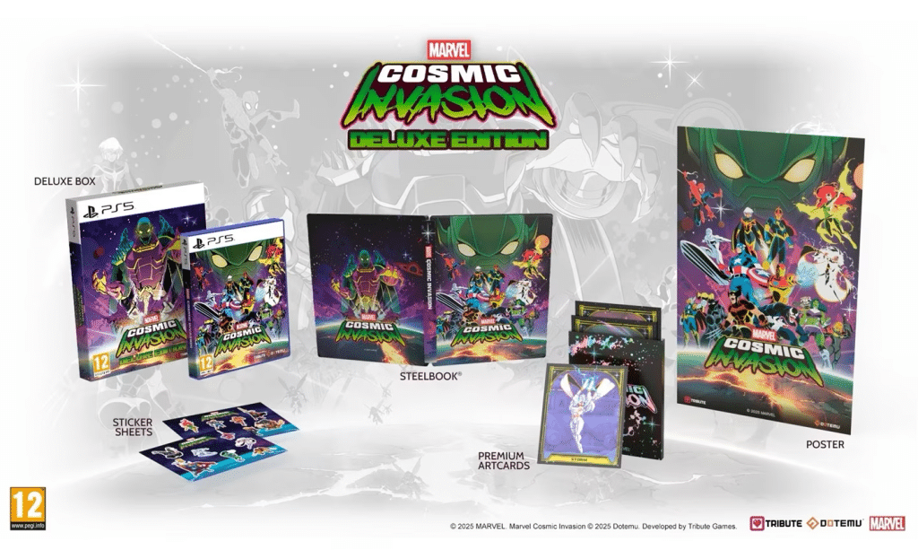 Marvel Cosmic Invasion è ora disponibile anche in formato fisico: ecco la Deluxe Edition con steelbook e contenuti da collezione