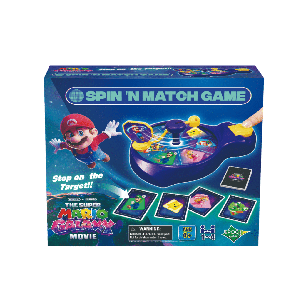 Epoch lancia una linea di giochi fisici ispirati a Super Mario Galaxy