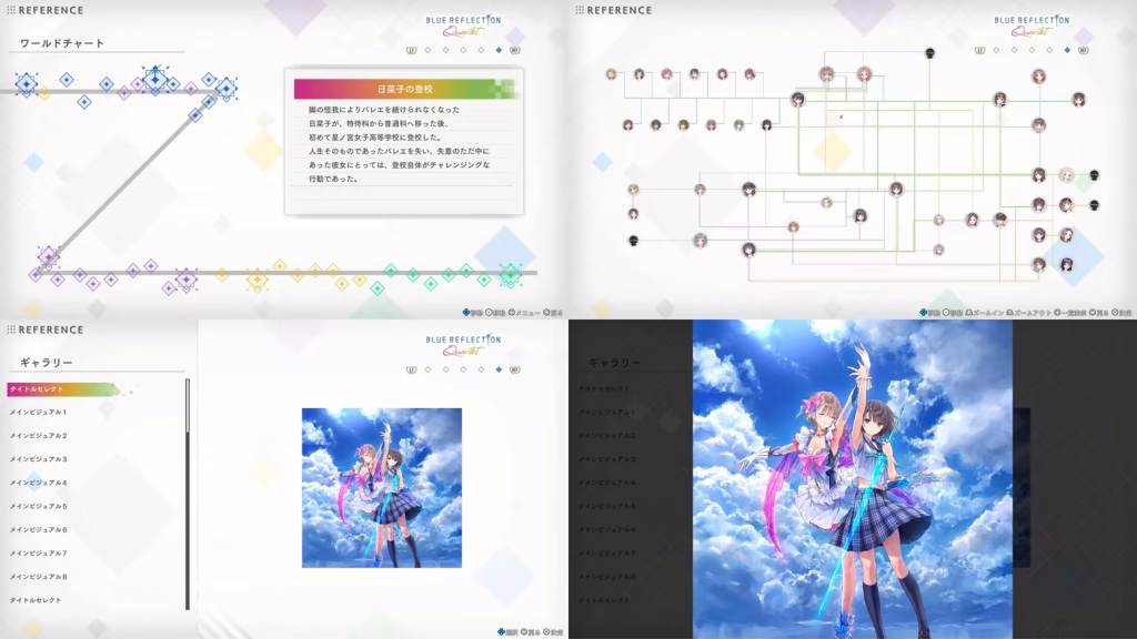 Blue Reflection Quartet 3