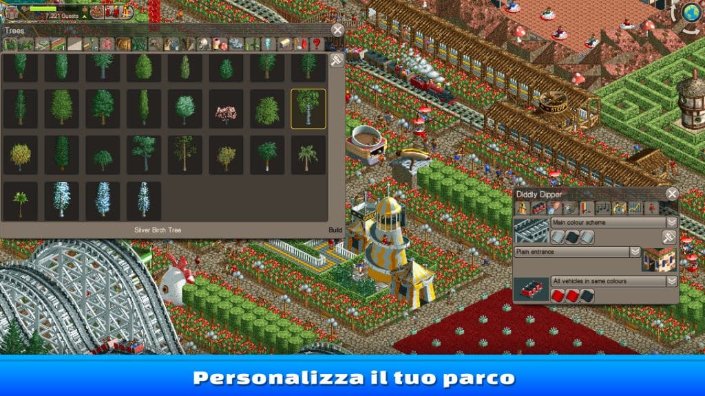 Rollercoaster tycoon classic, recensione (nintendo switch)