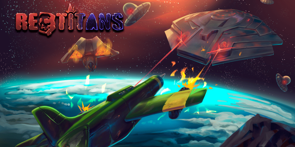 Red titans arriva su console il 9 luglio: lo shmup verticale senza continues che non perdona