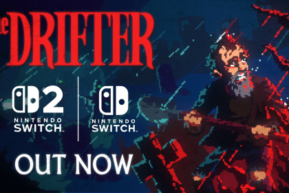 The drifter arriva su nintendo switch e switch 2: thriller pulp in pixel art con supporto al mouse joy-con 2