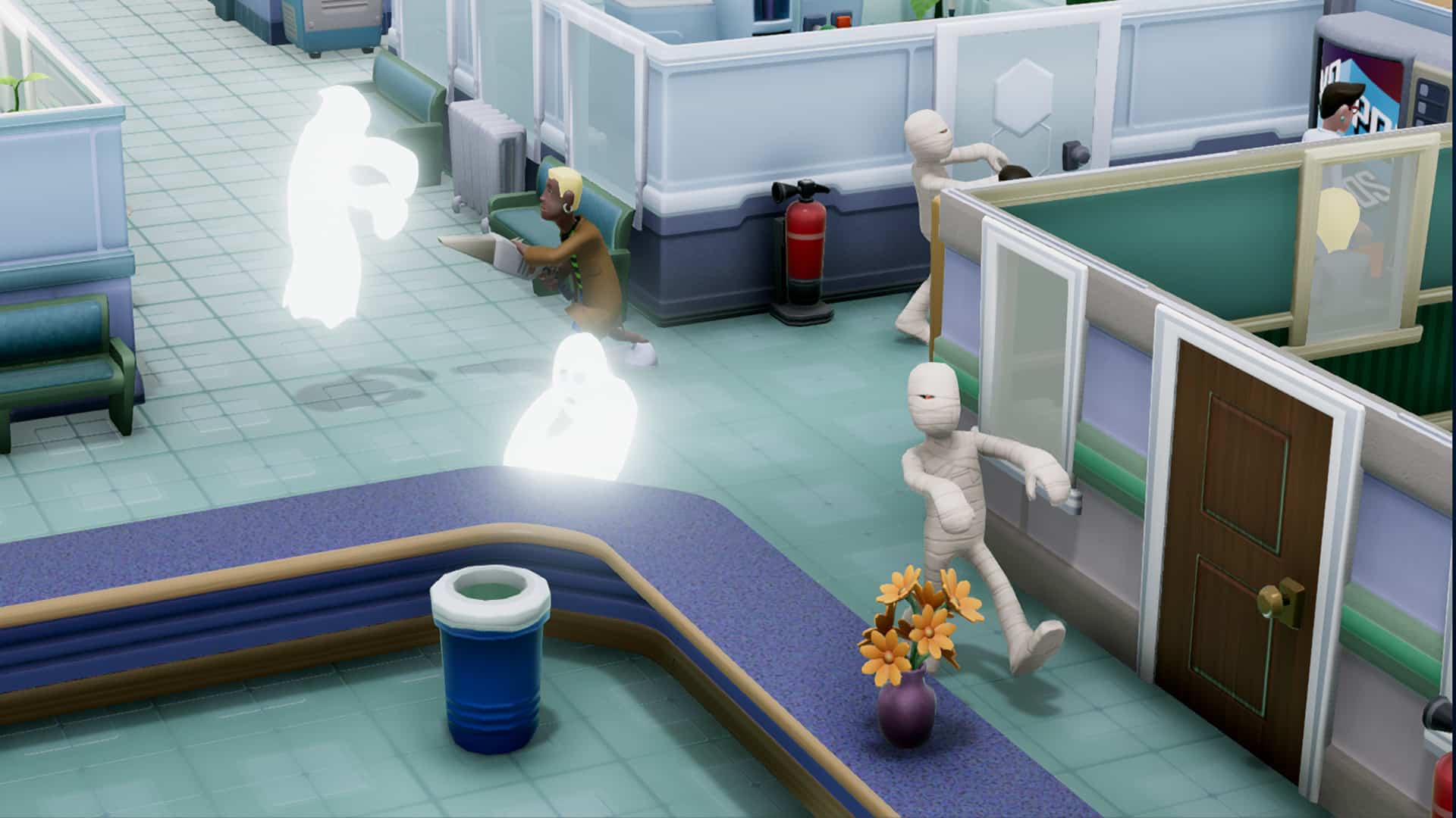 Gameplay di two point hospital full health collection