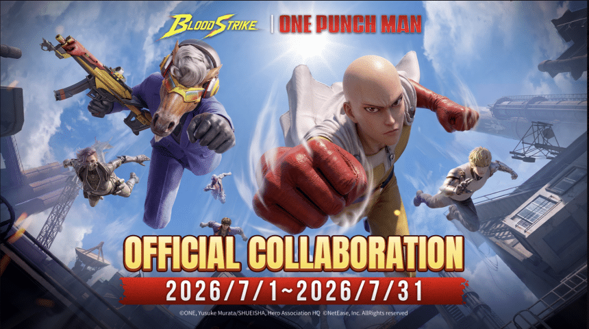 Blood Strike x One Punch Man: Saitama, Genos e il guantone rosso che uccide con un colpo solo
