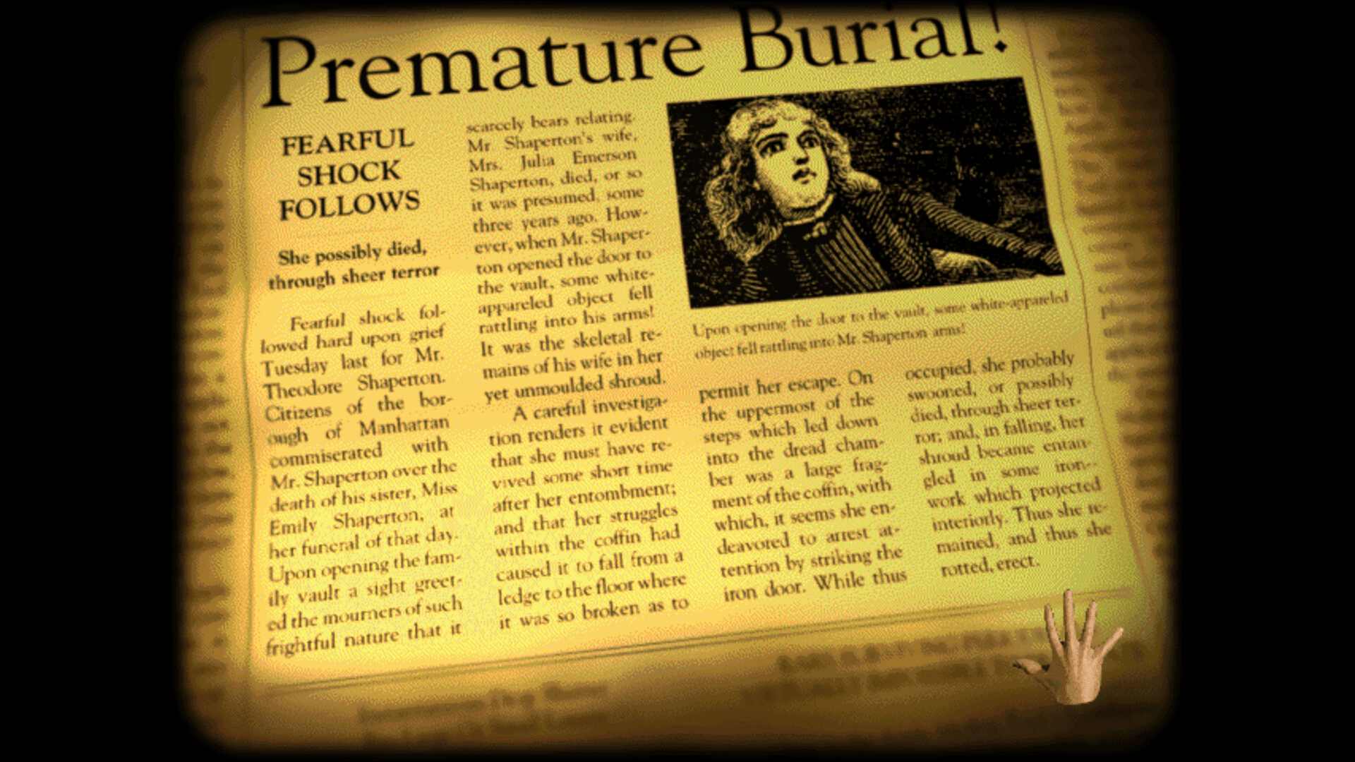 Edgar Allan Poe’s Interactive Horror: 1995 Edition, recensione (Steam) Edgar Allan Poe’s Interactive Horror: 1995 Edition, recensione (Steam)