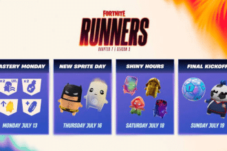 Fortnite Shiny Hours del 18 luglio: orari e ricompense