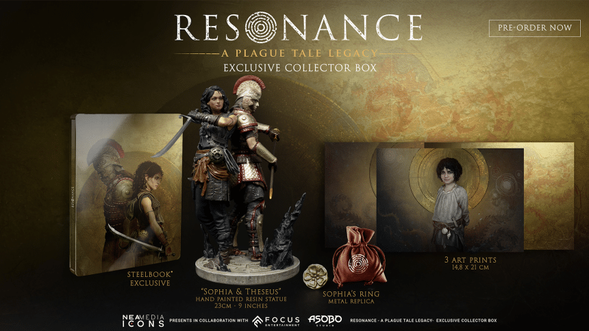 Resonance: A Plague Tale Legacy svela la Collector's Box