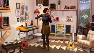 The sims 4: coach repurposed e angolo della musica kit