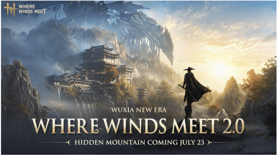 Where winds meet: l’espansione hidden mountain arriva il 23 luglio
