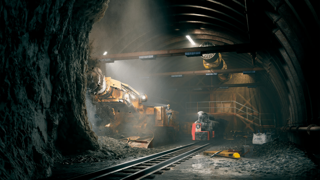 Bergwerk