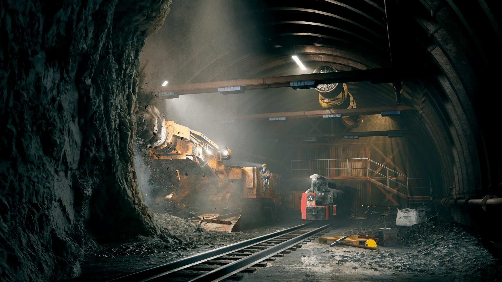 Bergwerk: annunciato il simulatore minerario di Aerosoft Bergwerk: annunciato il simulatore minerario di Aerosoft