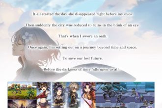 Another eden begins, cover ufficiale del jrpg