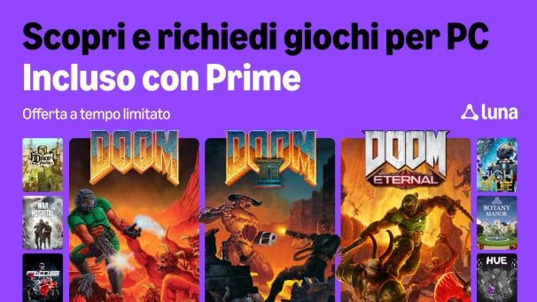 Amazon luna gamenight e remote play per giocare con amici