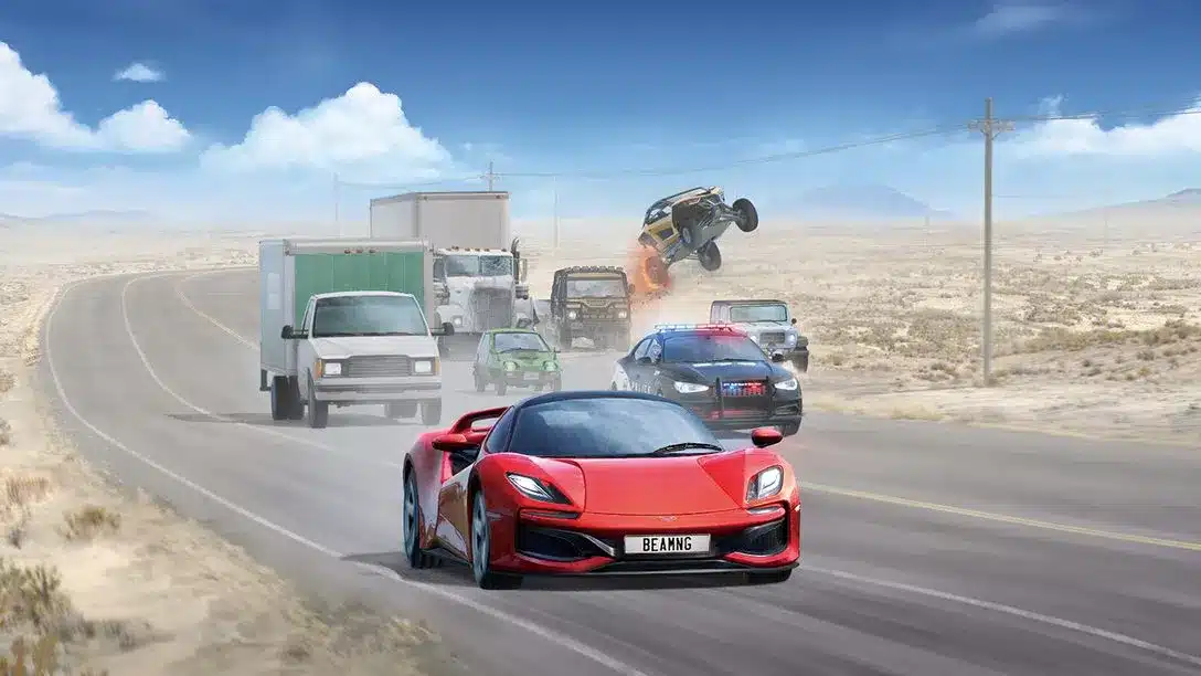 Beamng. Drive su ps5: data, mod, split-screen e ps5 pro Beamng. Drive su playstation 5