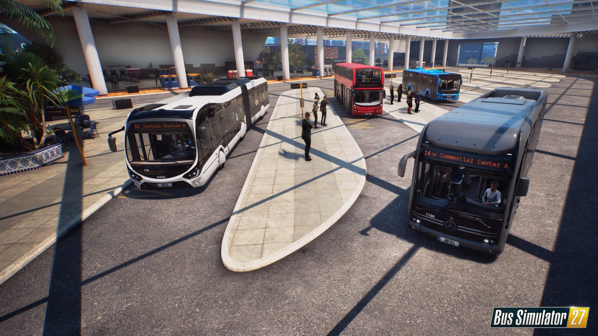 Bus simulator 27 ha il crossplay? Multiplayer e co-op spiegati Bus simulator 27, più autobus nel deposito di felicia bay