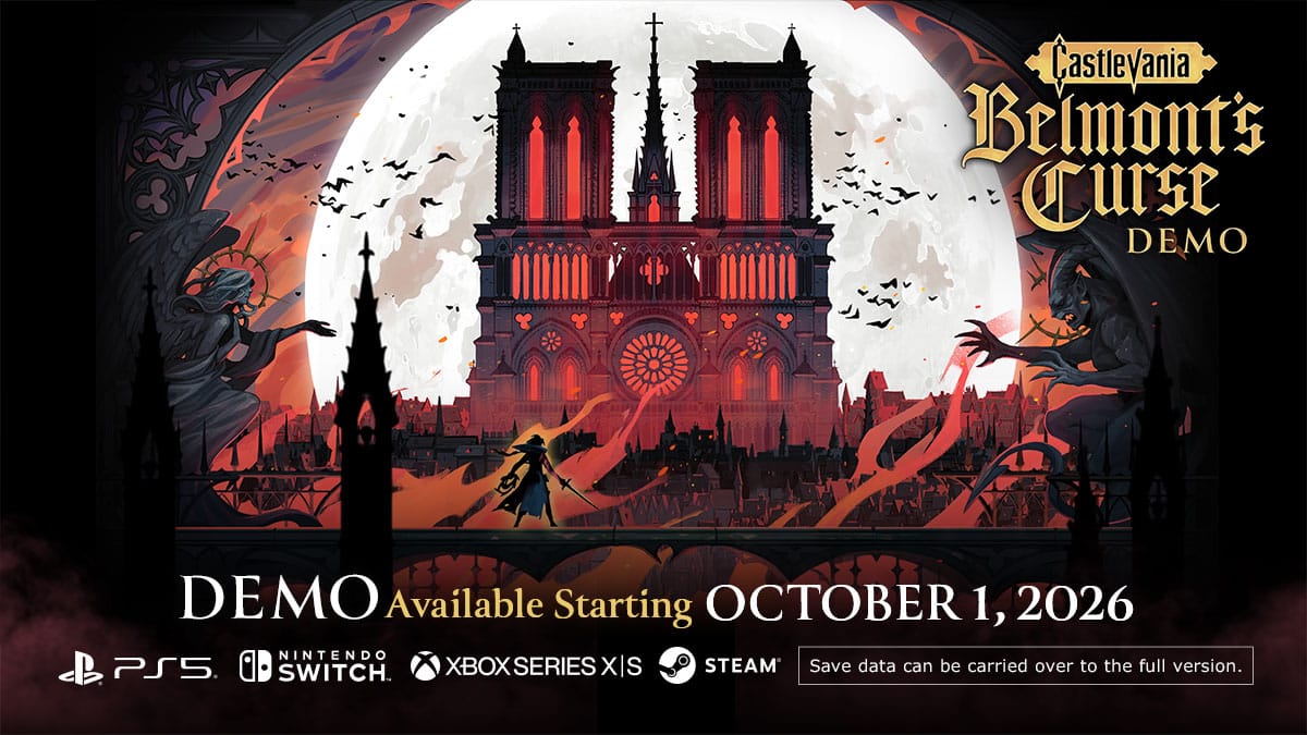 Castlevania belmont's curse demo: data, peso e salvataggi Castlevania belmont's curse demo del 1 ottobre 2026