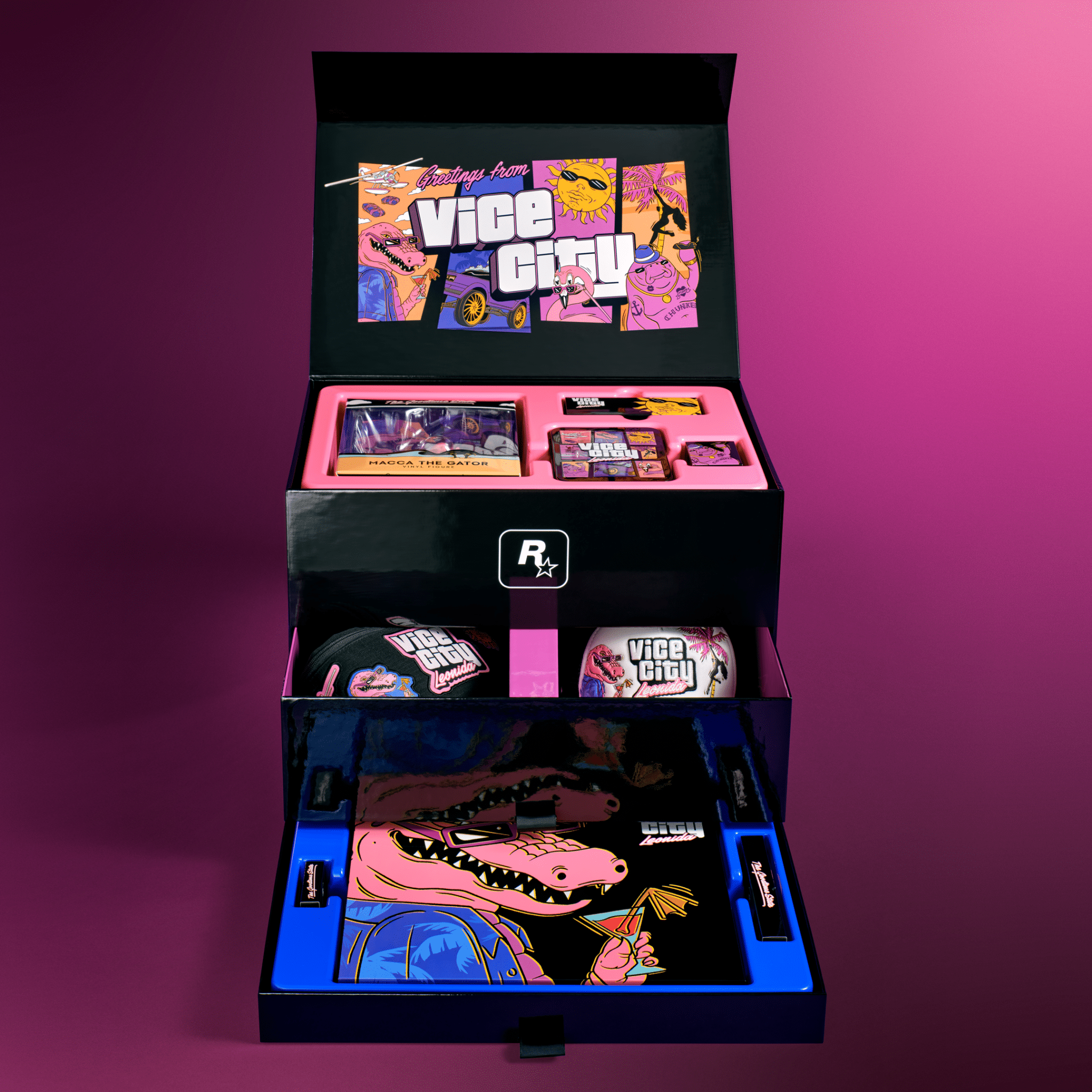 Gta 6 vice city collection con collector's box aperta