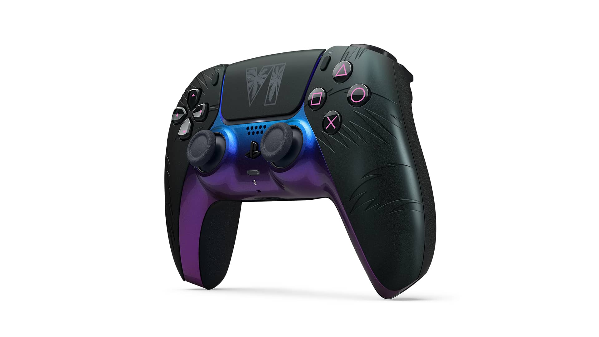 Controller dualsense grand theft auto vi black e white limited edition