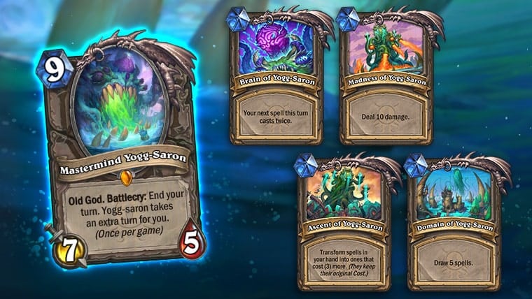 Yogg-saron in hearthstone ritorno all'impero nero