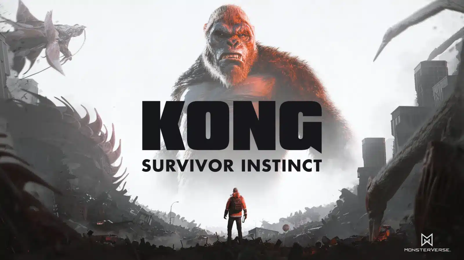 Kong: survivor instinct su switch: data, peso e lingua italiana Kong survivor instinct, key art ufficiale