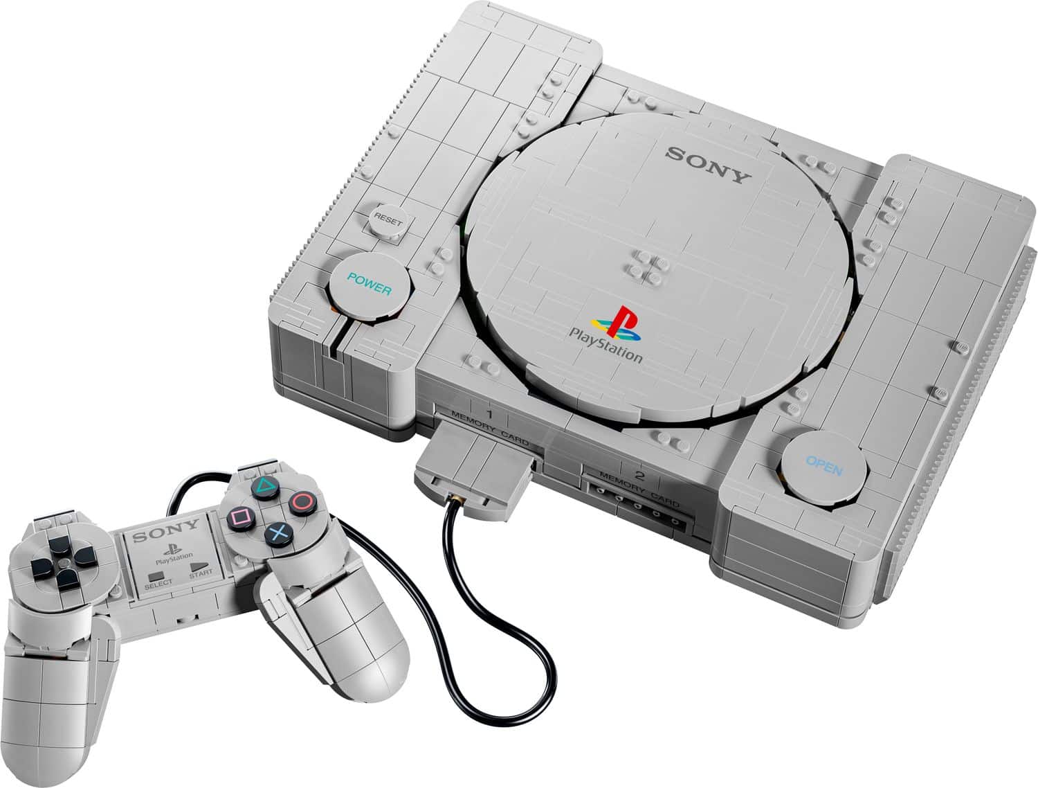 Lego playstation 72306 replica della ps1