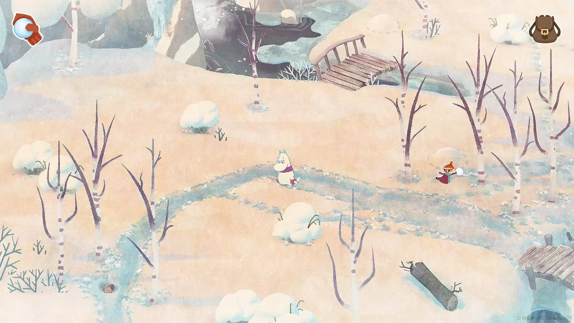 Moomintroll winter’s warmth è multiplayer? Giocatori, spazio e switch 2 Moomintroll winter's warmth moominvalley innevata